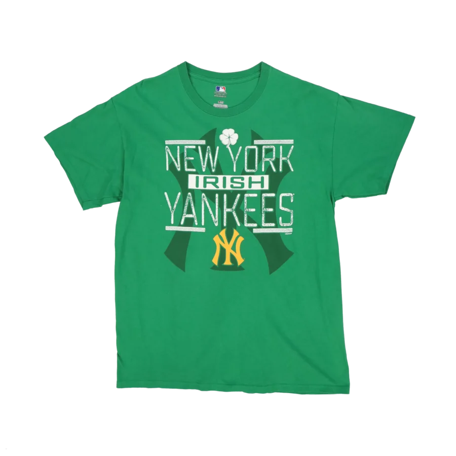 t-shirt New Era vert friperie vintage