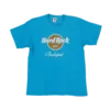 t-shirt bleu Hard Rock Café friperie vintage