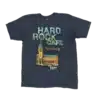 t-shirt gris hard rock café friperie vintage